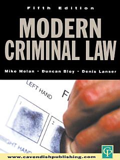 Modern Criminal Law