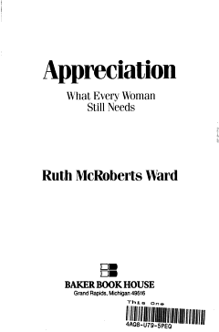 Appreciation