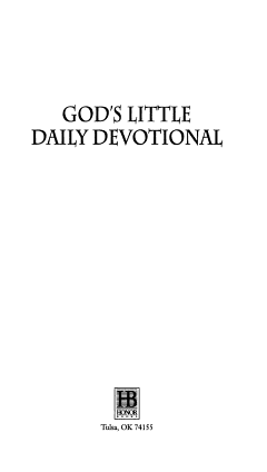 God\'s Little Daily Devotional