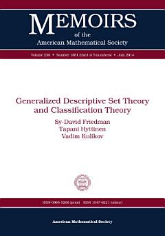 Generalized Descriptive Set Theory and Classification Theory