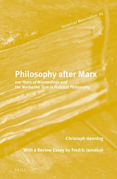 Philosophy after Marx