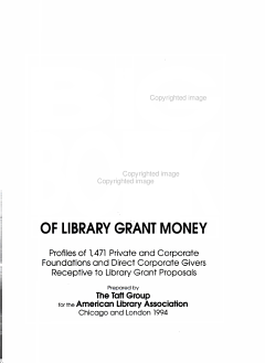 The Big Book of Library Grant Money