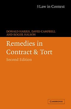 Remedies in Contract and Tort