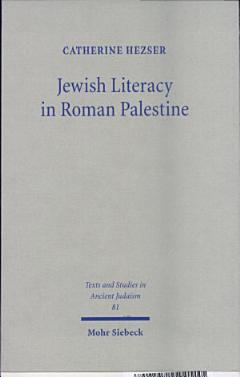 Jewish Literacy in Roman Palestine